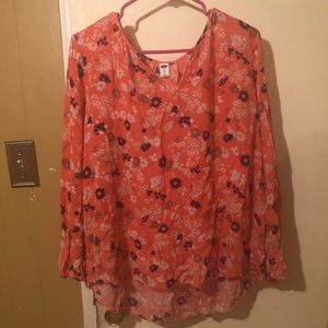 Old Navy Women’s Blouse Long Sleeved Size XL